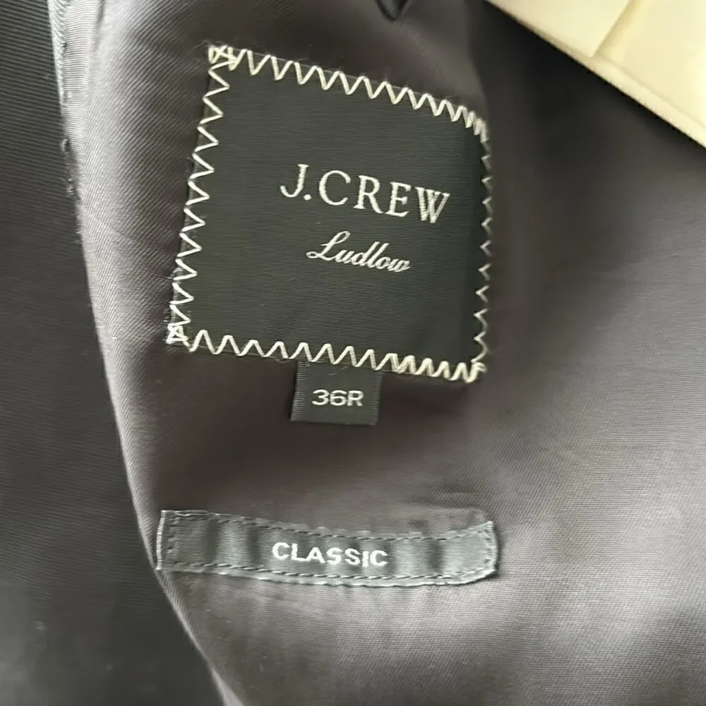 J.Crew Thé Ludlow Double-Breated Corduroy Tuxedo Jacket New!